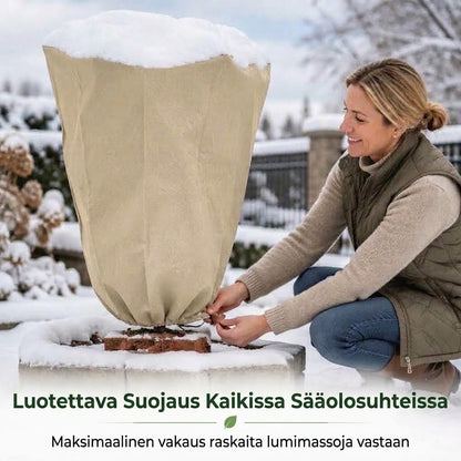 OmniLiving™ Kasvien Pakassuoja | Kestävä Kuitukangas Kiristysnyörillä