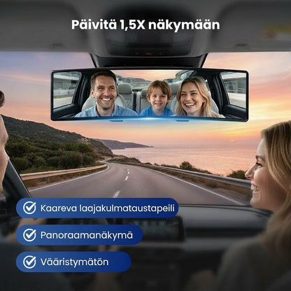 SilkEase™ Kaareva Laajakulmataustapeili Autoon (Kuolleen Kulman Esto)