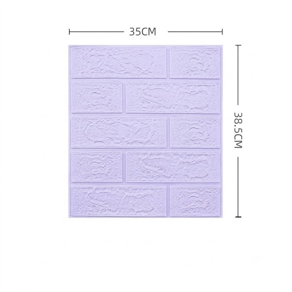 Itseliimautuva 3D-seinäpaneeli