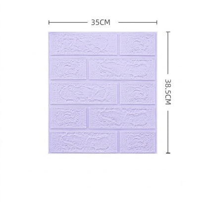 Itseliimautuva 3D-seinäpaneeli