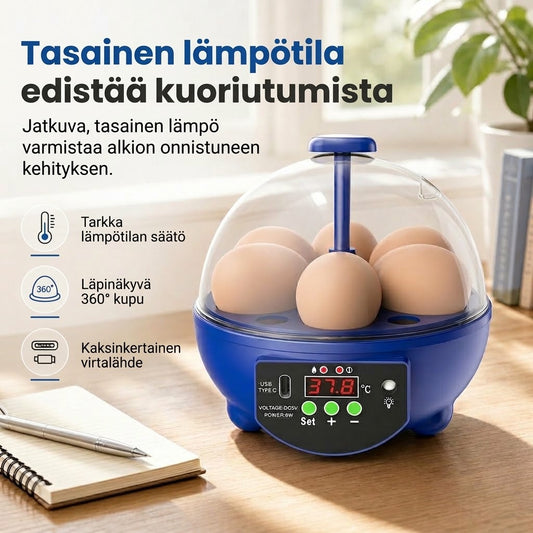 VaraLiving™ Automaattinen USB-Haudontakone (Älykäs Lämpötilansäätö Siipikarjalle)
