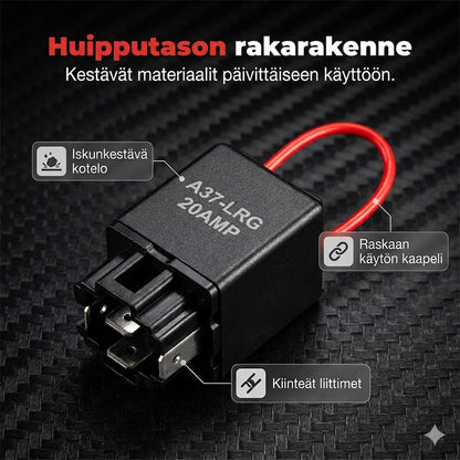 Autoreleen testaussarja (sis. hyppylangat)