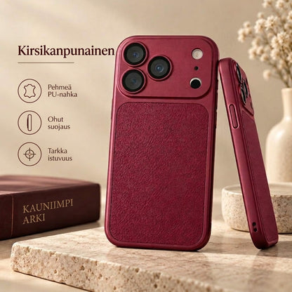 VaraLiving™ Ylellinen iPhone-Nahkakuori