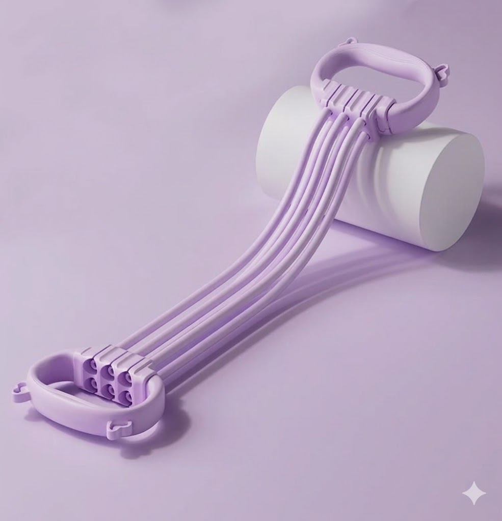 Ergonominen ryhtiremmi kahdella renkaalla (kestävä silikoni)