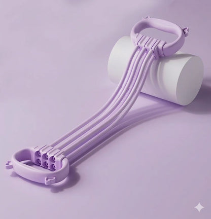 Ergonominen ryhtiremmi kahdella renkaalla (kestävä silikoni)