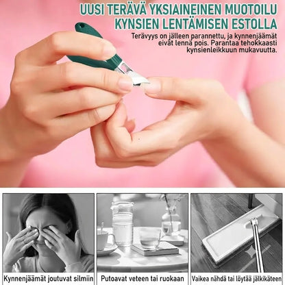 [OSTA 1, SAAT 1 ILMAISEKSI] SilkEase™ Ammattimainen Kynsileikkuri Sisäänkasvaneille Kynsille