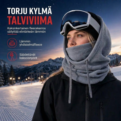 VaraLiving™ Lämmin Talvipipo ja Kasvosuoja Ulkoliikuntaan