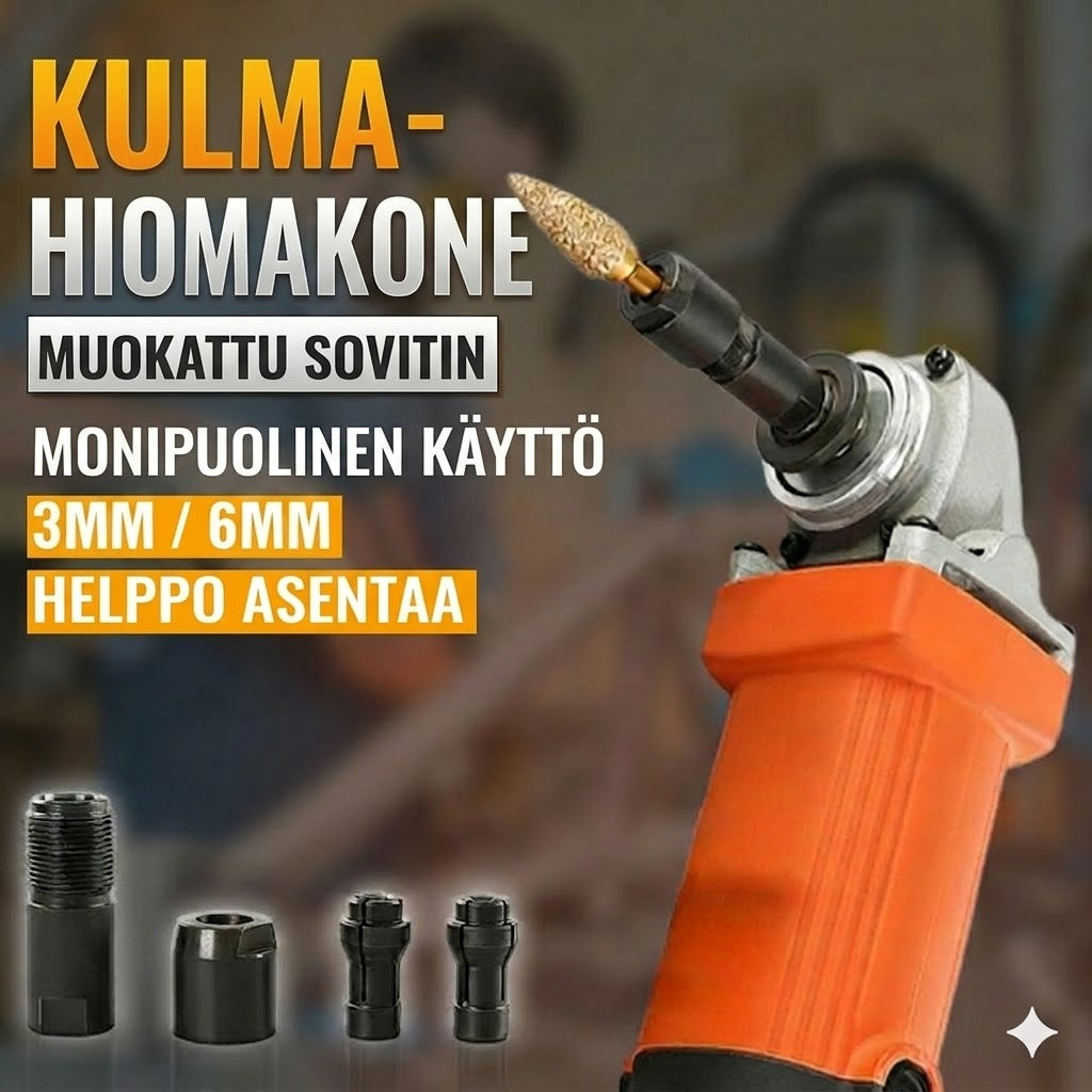 Kulmahiomakoneen adapterisarja – Muunna monitoimityökaluksi