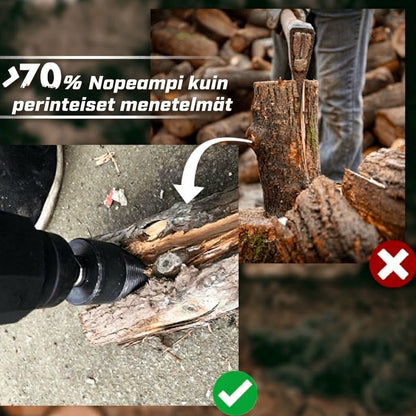 VaraLiving™ Puunhalkaisuporanterä