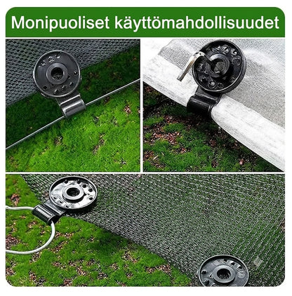 Kestävät aurinkosuojakiinnikkeet – Universaalit telttakiinnikkeet ulkokäyttöön