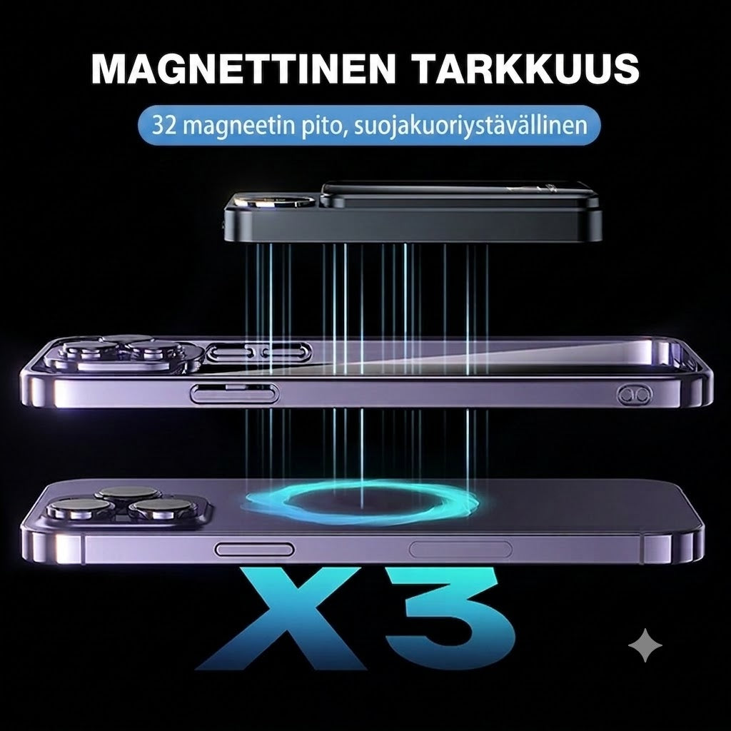 Magneettinen varavirtalähde 10000mAh matkoille – 22.5W ja 15W pikalataus