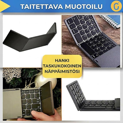 SilkEase™ Taitettava Langaton Bluetooth-Mininäppäimistö