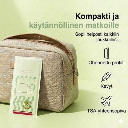 Huuhteluvapaa pesukinnas – matkailun pakollinen varuste