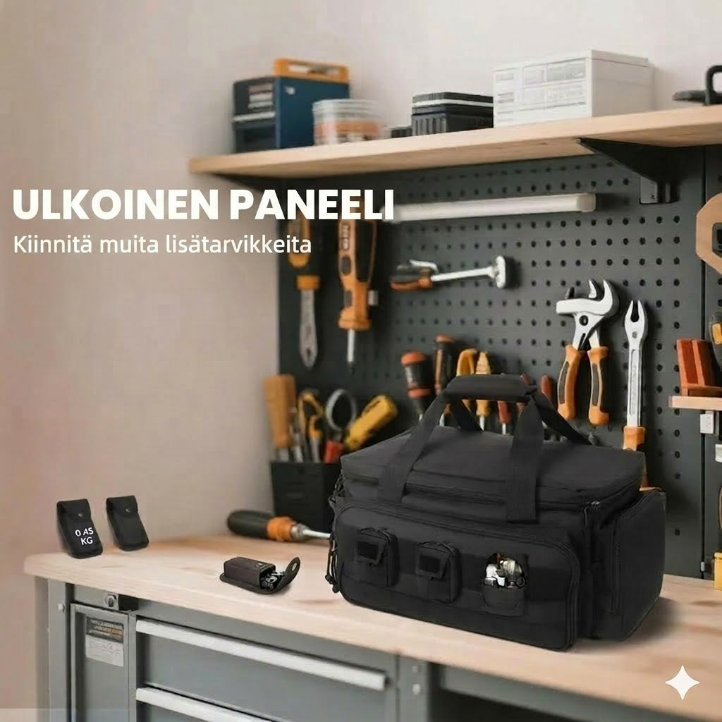 Monitoiminen työkalulaukku – erittäin kestävä