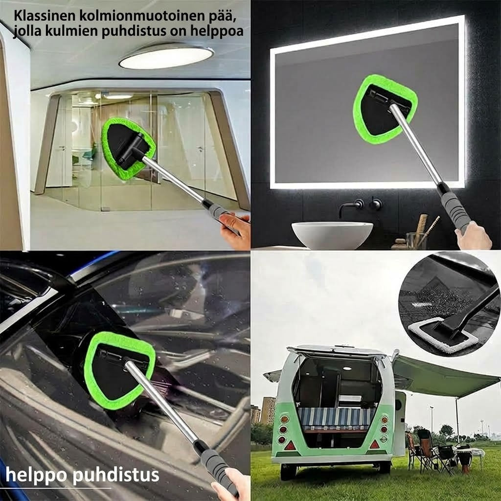 VaraLiving™ Teleskooppinen Ikkunanpesusetti