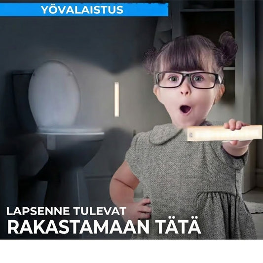 LED-liiketunnistinlamppu, 3 värilämpötilaa – OSTA 1, SAAT 1 ILMAISEKSI!