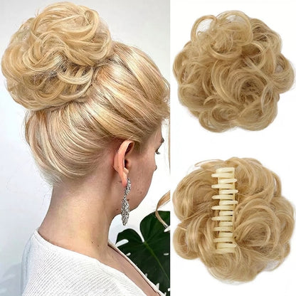 Messy Bun -nutturalisäke kynsikiinnikkeellä – Täydellinen kampaus sekunneissa. TARJOUS: 1+1 ILMAISEKSI!