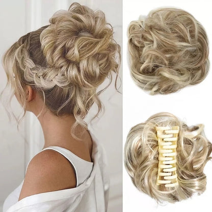 Messy Bun -nutturalisäke kynsikiinnikkeellä – Täydellinen kampaus sekunneissa. TARJOUS: 1+1 ILMAISEKSI!