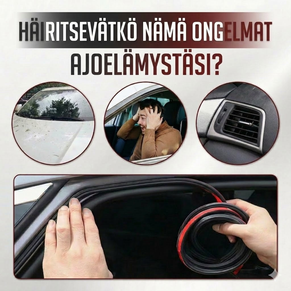 NovaPulse™ Universaali Auton Tiivistenauha (Itseliimautuva EPDM-kumi)