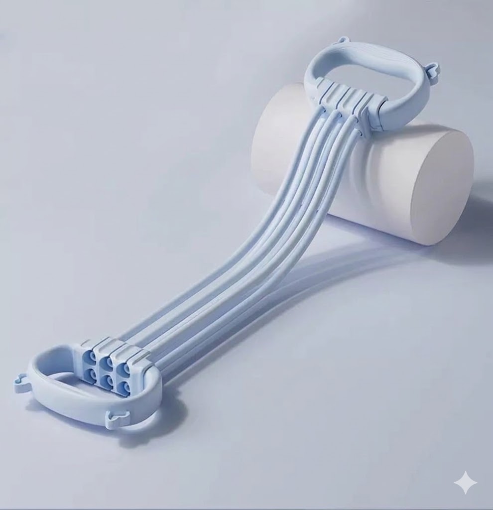 Ergonominen ryhtiremmi kahdella renkaalla (kestävä silikoni)