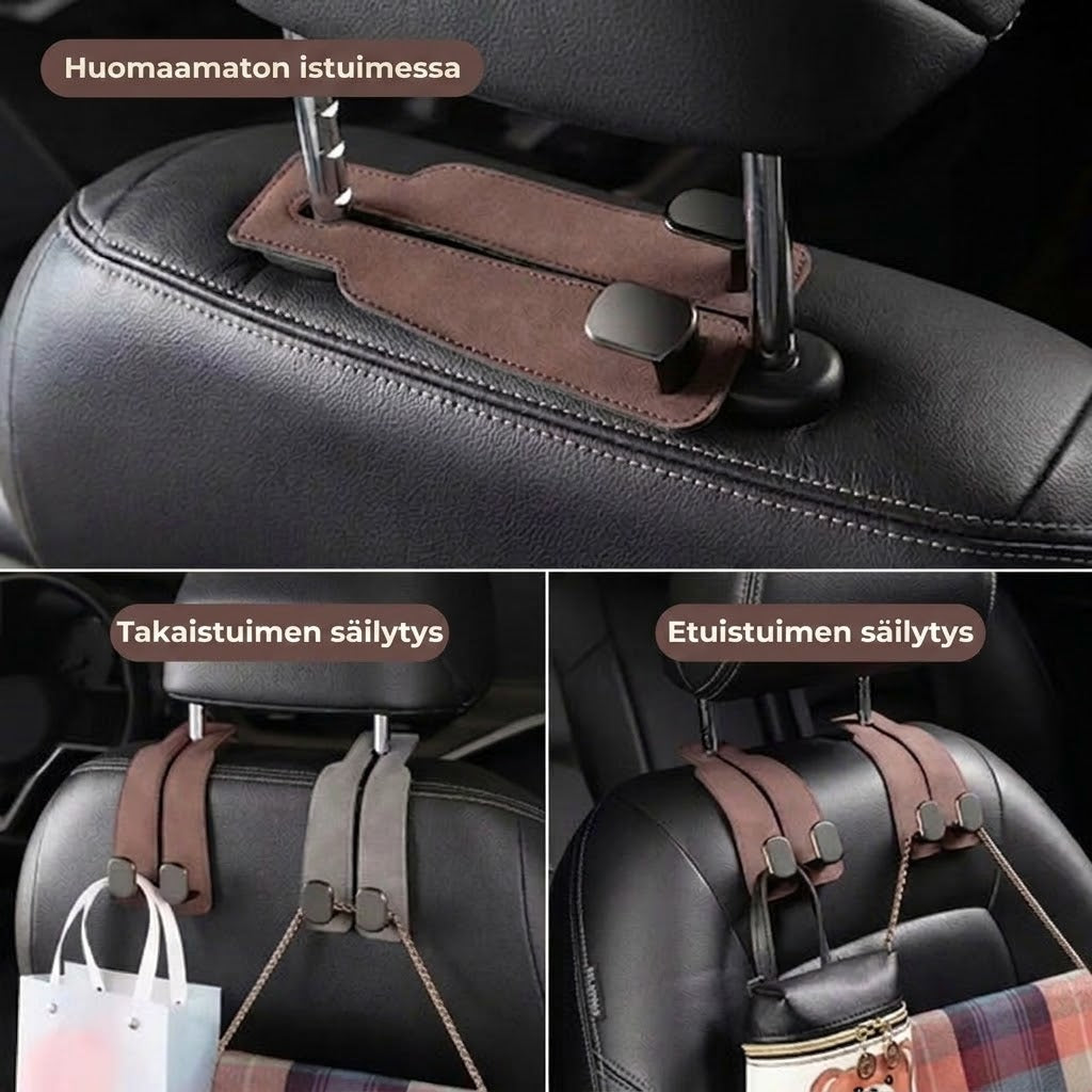 [OSTA 1 SAAT 1 ILMAISEKSI] SilkEase™ Premium Auton Niskatuen Koukku