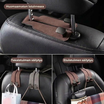 [OSTA 1 SAAT 1 ILMAISEKSI] SilkEase™ Premium Auton Niskatuen Koukku