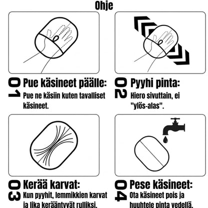 [1+1 ILMAINEN] VaraLiving™ Kaksipuolinen Karvanpoistaja (Sohva, Matto & Lemmikit)