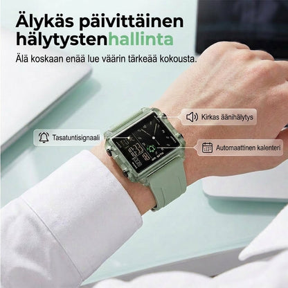 SilkEase™ Läpinäkyvä Digitaalikello (50 m Vedenpitävä & Valo)