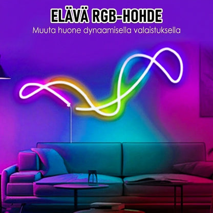 VaraLiving™ Älykäs Joustava RGB LED-Valonauha Sovelluksella ja Kaukosäätimellä
