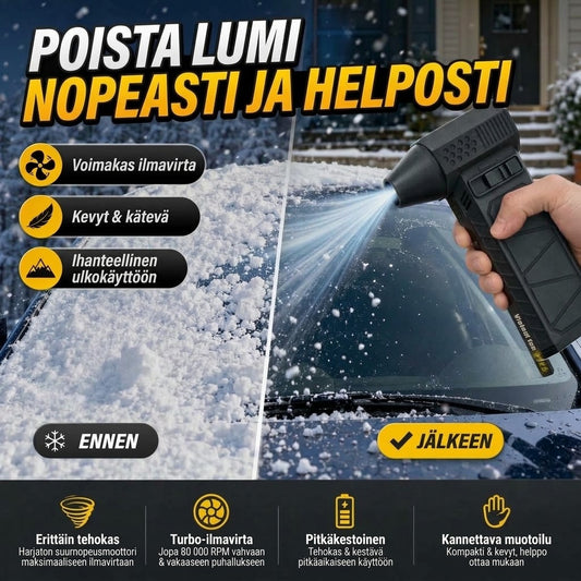 FISHING™ Tehokas Käsikäyttöinen Turbopuhallin (Autonhoito & Puhdistus)