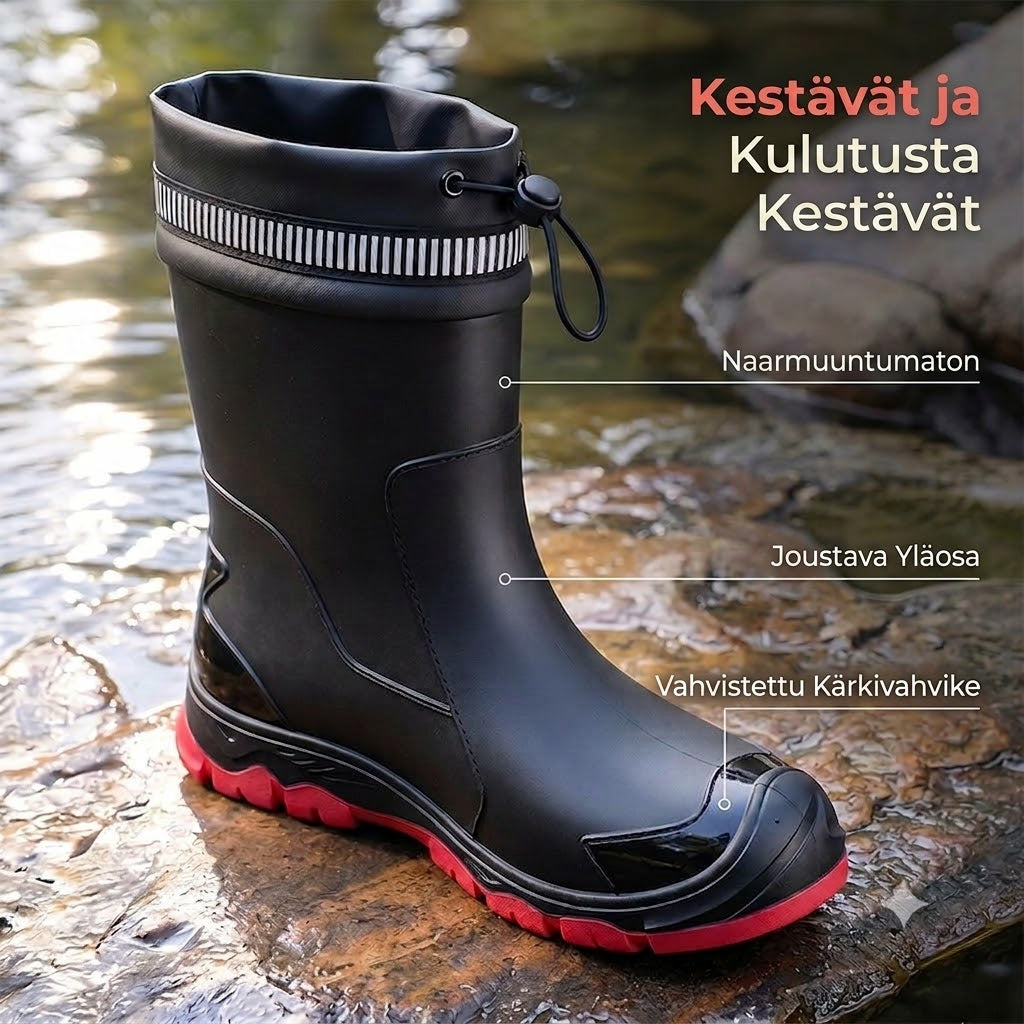 ApexPower™ Vedenpitävät Kumisaappaat Ulkoiluun & Sateeseen