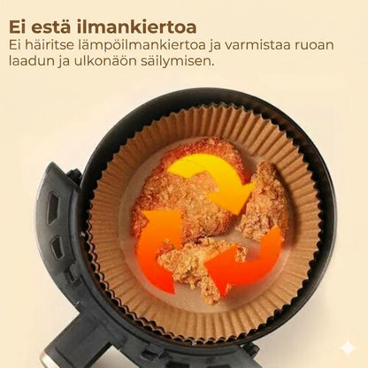 Airfryer-leivinpaperi, 100 kpl