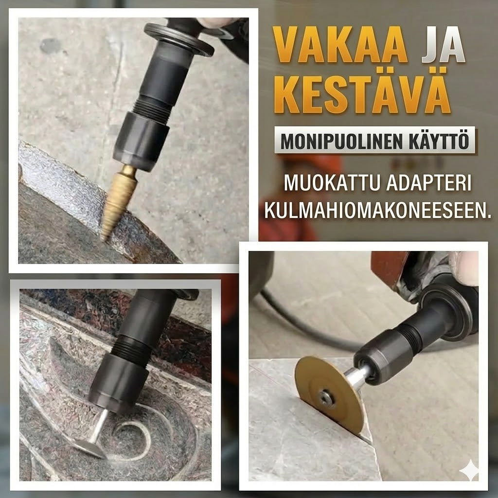 Kulmahiomakoneen adapterisarja – Muunna monitoimityökaluksi