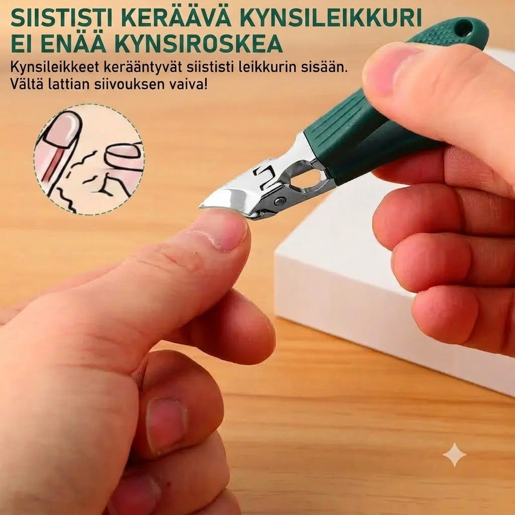 [OSTA 1, SAAT 1 ILMAISEKSI] SilkEase™ Ammattimainen Kynsileikkuri Sisäänkasvaneille Kynsille