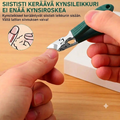 [OSTA 1, SAAT 1 ILMAISEKSI] SilkEase™ Ammattimainen Kynsileikkuri Sisäänkasvaneille Kynsille