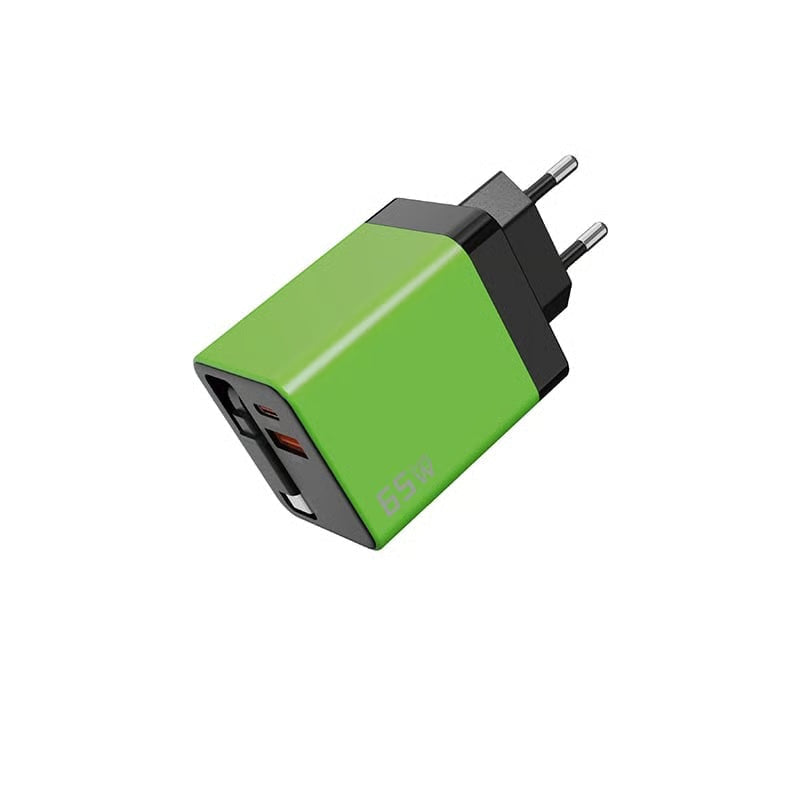 VaraLiving™ 65W GaN Sisäänvedettävä Pikalaturi (3-in-1 Monitoimilaturi)