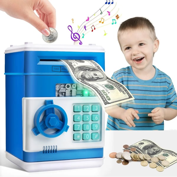 VaraLiving™ Mini-Pankkiautomaatti Säästölipas