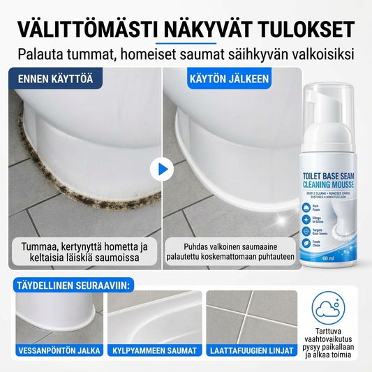 OmniLiving™ Kylpyhuoneen Saumanpuhdistusvaahto (Tehokas Tahranpoisto)