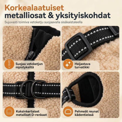 VaraLiving™ Lämmin Koiran Talvitakki (Heijastava - Pienille & Keskisuurille Koirille)