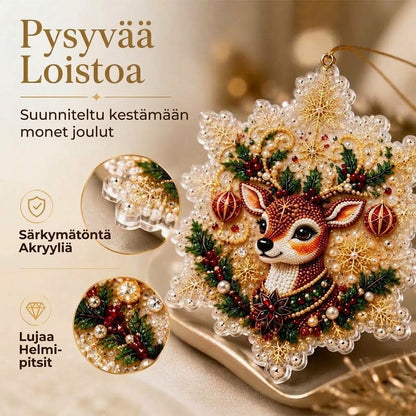 OmniLiving™ DIY Joulukoristeiden Maalaussetti (Luovat Kuusenkoristeet)