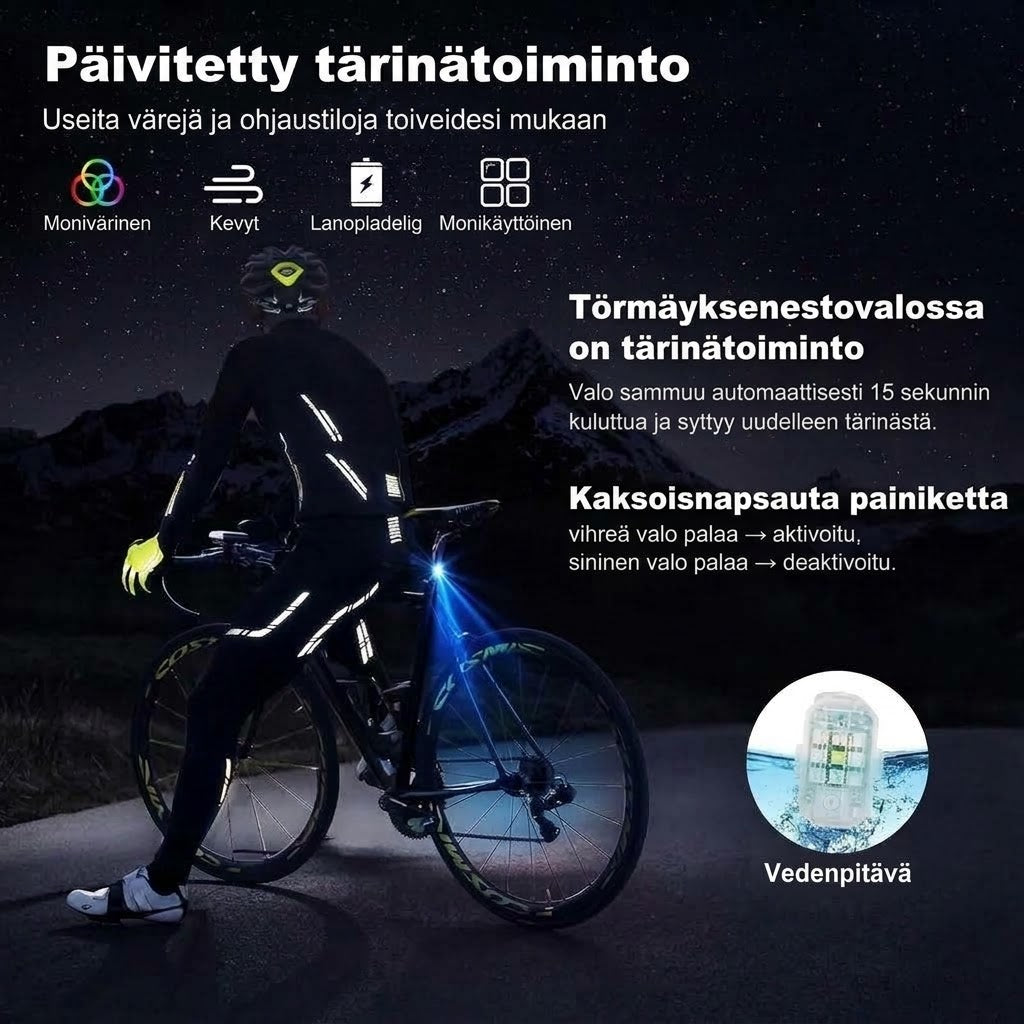 OmniLiving™ Johdoton LED-valonauha Kaukosäätimellä (8 Väriä)