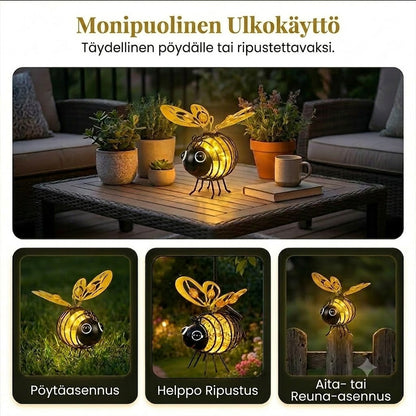 Riippuva aurinkokennovalaisin mehiläisillä