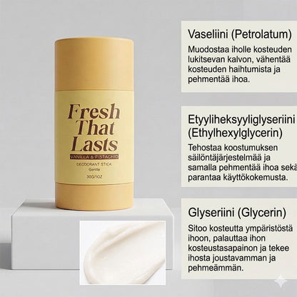 Unisex raikas ja kosteuttava deodoranttitikku