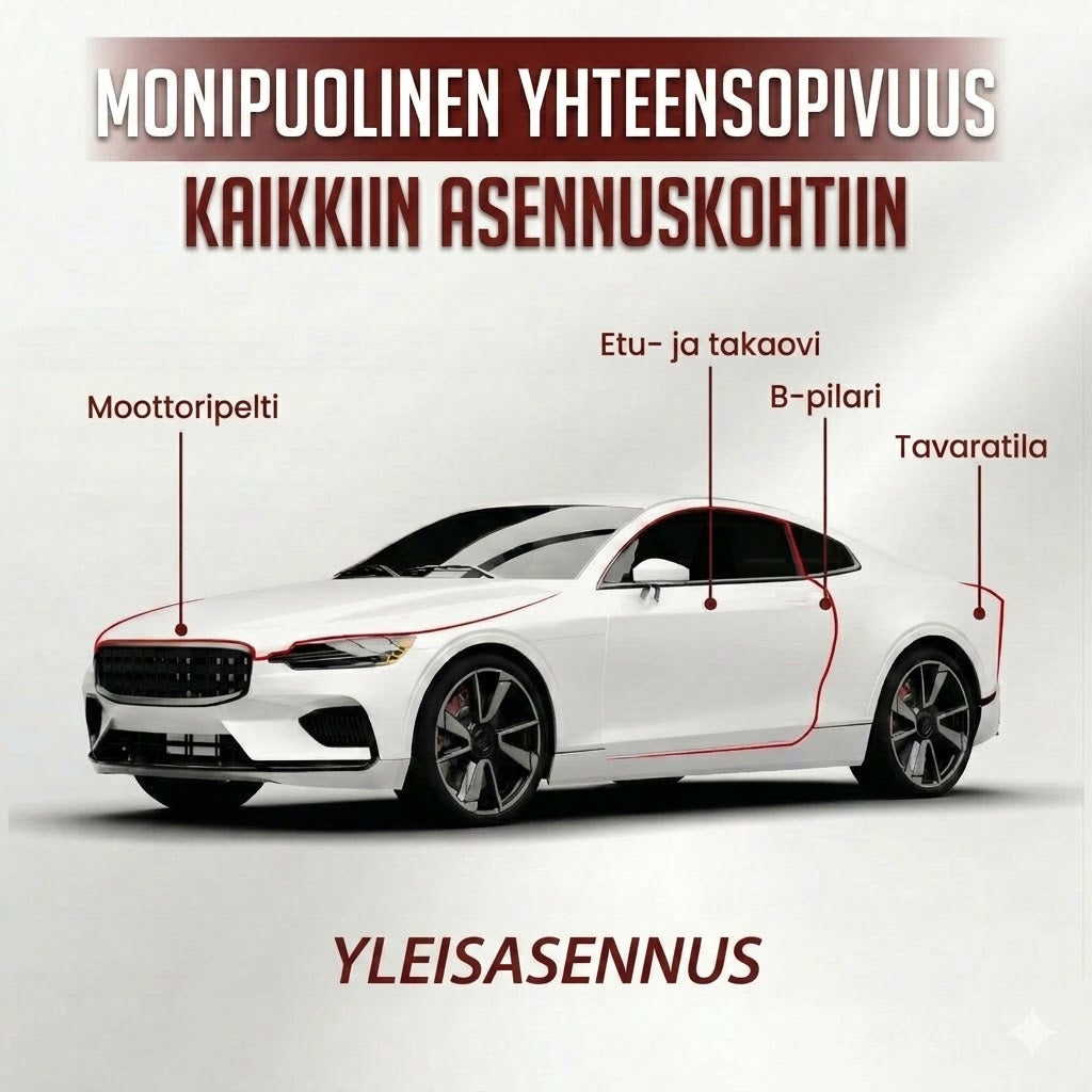 NovaPulse™ Universaali Auton Tiivistenauha (Itseliimautuva EPDM-kumi)