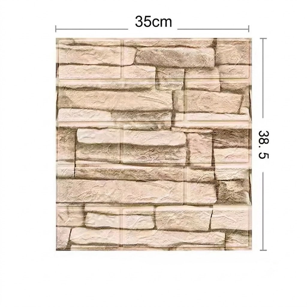 Itseliimautuva 3D-seinäpaneeli