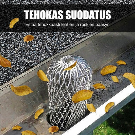 VaraLiving™ Alumiininen Rännisuoja & Syöksytorven Sihti (Tehokas Lehtisuoja)