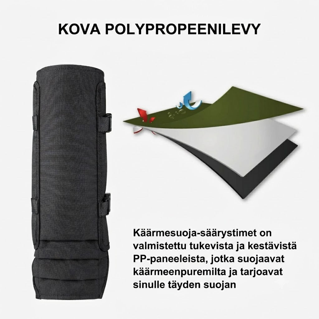 Pistonsuojatut säärystimet – suoja käärmeenpuremia vastaan