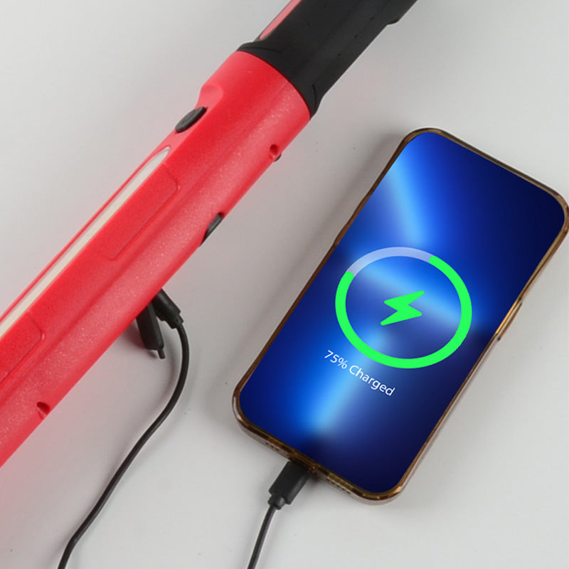 Magneettinen LED-työvalo koukulla (3000 lm / 5200 mAh)