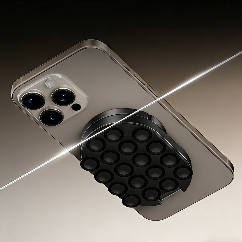VaraLiving™ 3-in-1 Magneettinen Puhelinteline (Kokoontaitettava 360° Auto- & Pöytäteline)