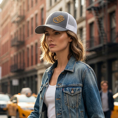Säädettävä snapback-baseball-lippis